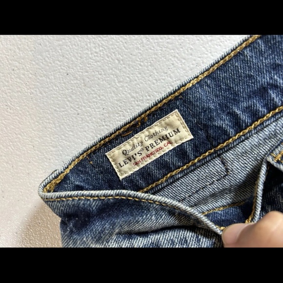 Levi’s Levis Big E Jeans Women's Sz 30 Vintage Pants Blue Bootcut - Picture 7 of 12